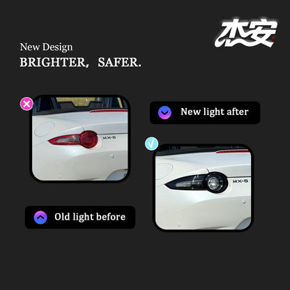 Mazda MX-5 Miata clear tail lights by JIEAN Lights – photo 3