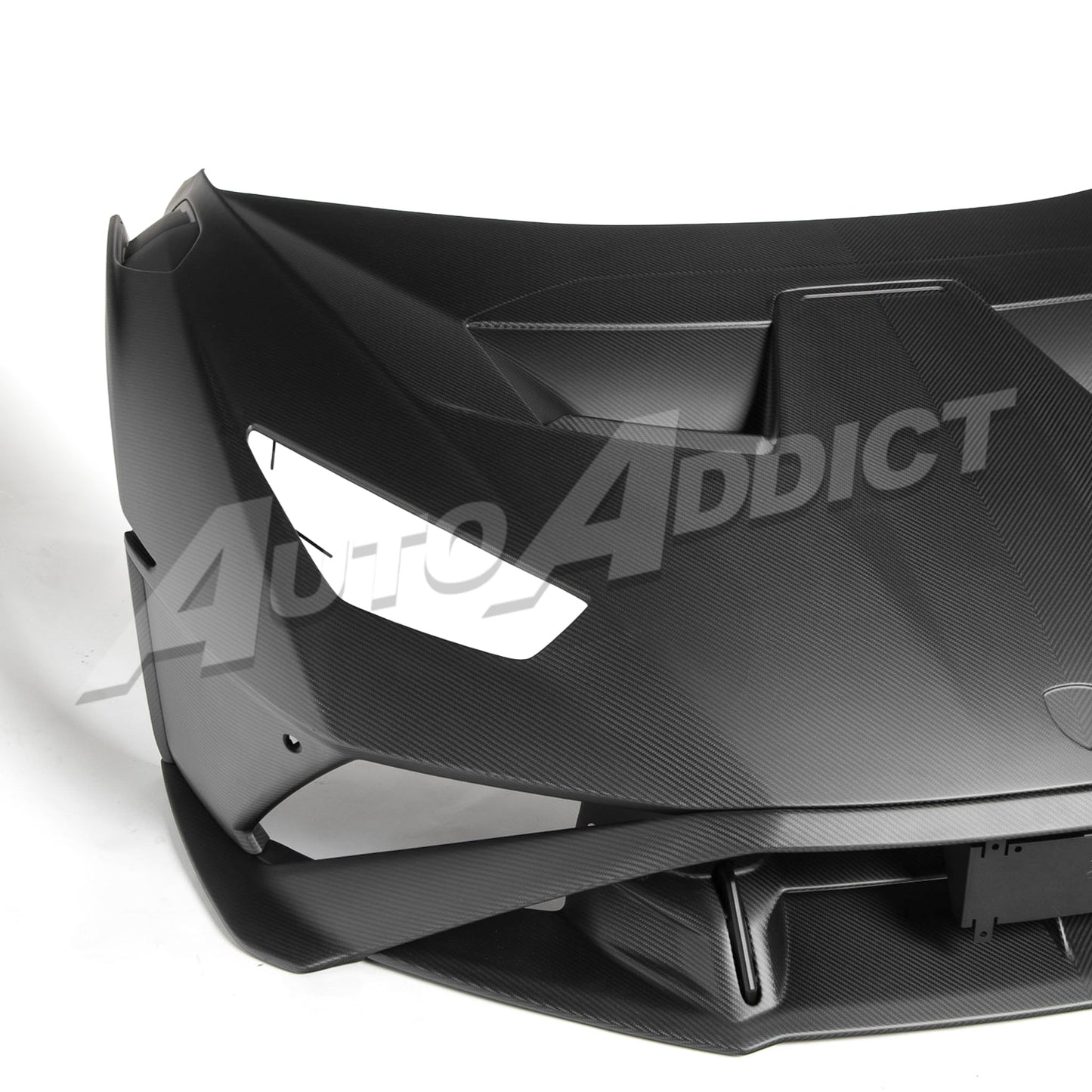 STO Lamborghini Huracan Dry Carbon Fiber Front Bonnet Fenders and Bumper Full Kit