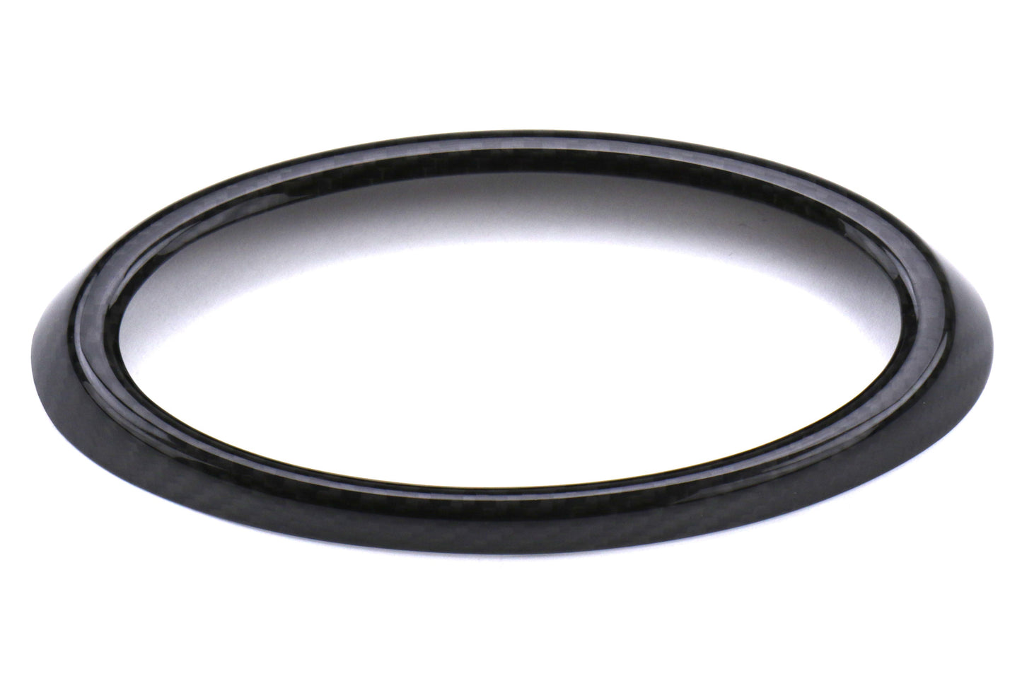 OLM LE Dry Carbon Fiber Front Emblem Frame Overlay - 2018-2021 Subaru WRX / STI