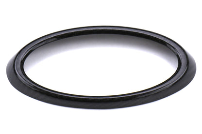 OLM LE Dry Carbon Fiber Front Emblem Frame Overlay - 2018-2021 Subaru WRX / STI