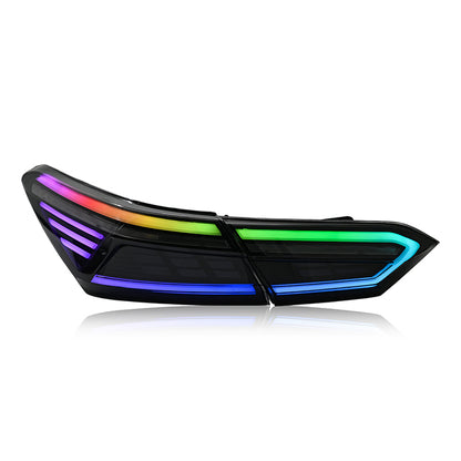 2018-2024 Toyota Camry Xsexle Style RGB Tail Lights