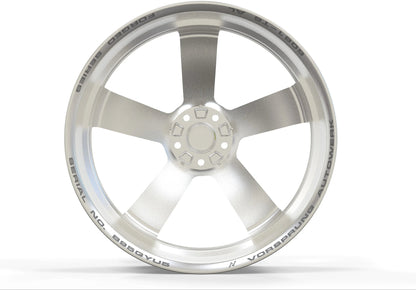 Set of Audi Forged "Rotor" Style Wheels