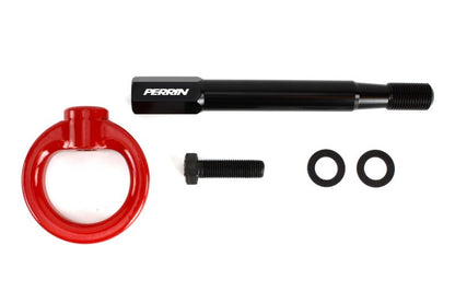 Perrin [22-25 WRX, 18-21 Crosstrek, 14-22 Forester] Front Tow Hook Red | PSP-BDY-237RD