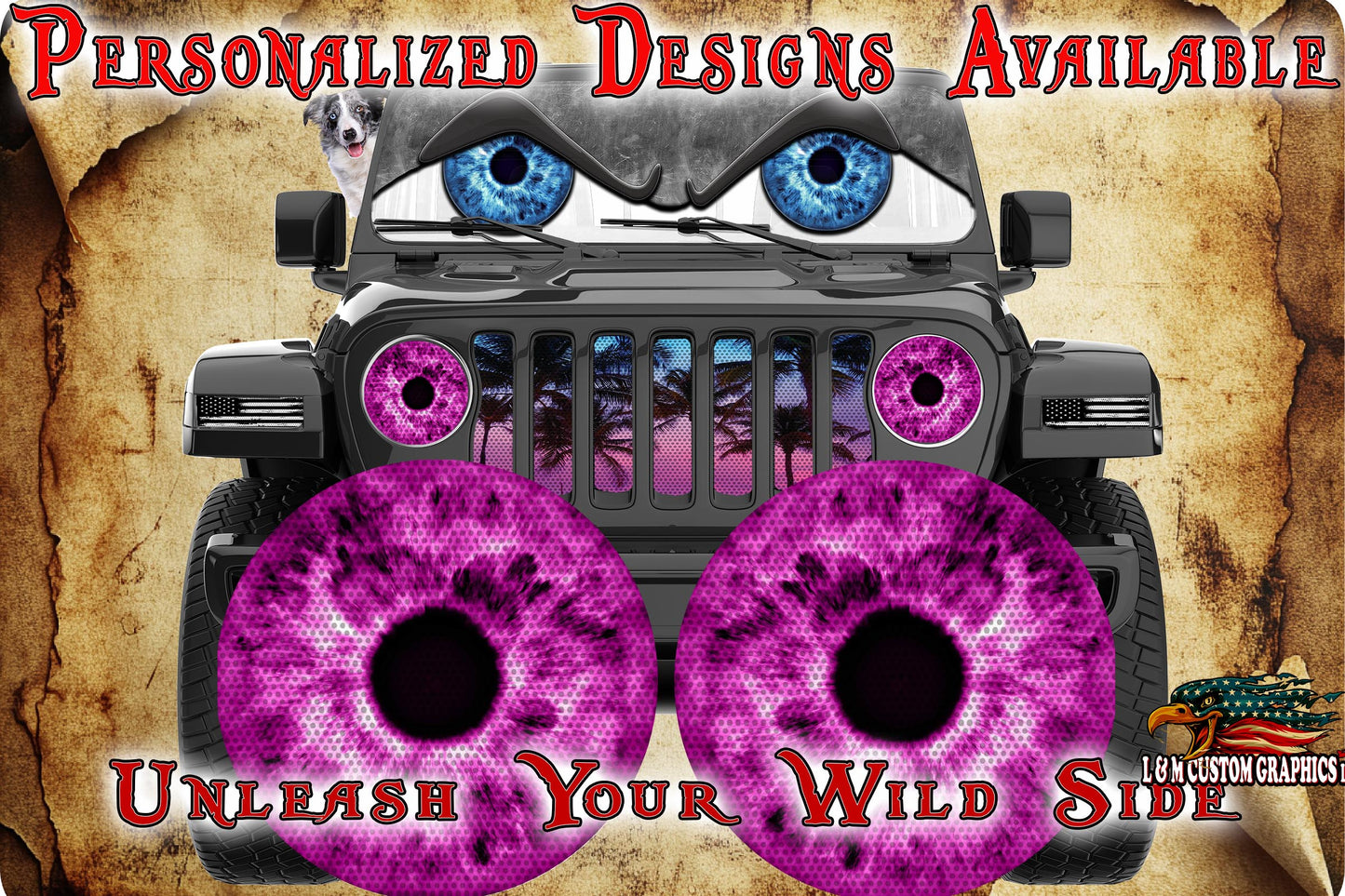 Pink round eye 66