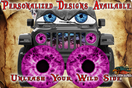 Pink round eye 66