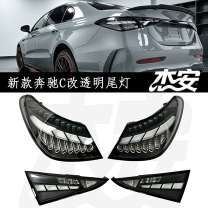 2022+ Mercedes-Benz C-Class W206 clear tail lights by JIEAN Lights – photo 1