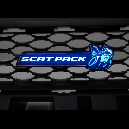 Scatpack LED Emblem Badge (Multicolor Flow)