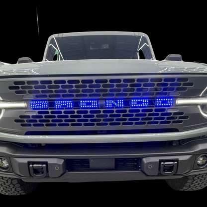 Bronco LED Emblem Letters (Multicolor Flow)