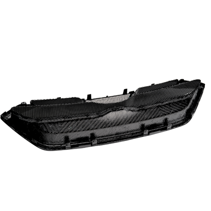 JDMuscle [22-25 WRX] Carbon Fiber Front Bumper Grille V2