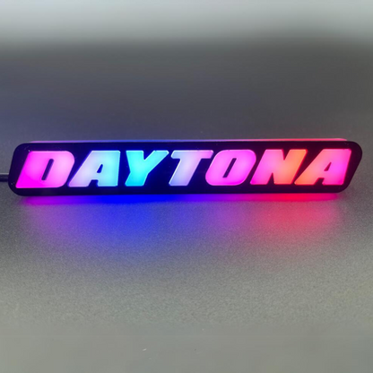 Daytona LED Badge: (Multicolor Flow)