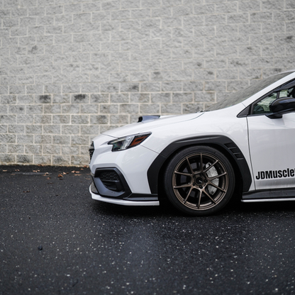 JDMuscle [22-25 WRX] Carbon Fiber Hood Scoop - OE+/ Bulge Style