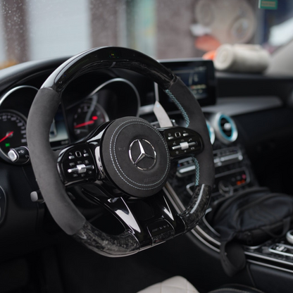 Mercedes Benz 2018+ AMG Model Custom Steering Wheel by Exclusive Steering