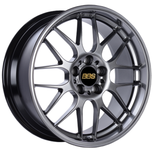 BBS RG-R 18x9.5 5x114.3 ET20 Diamond Black Wheel