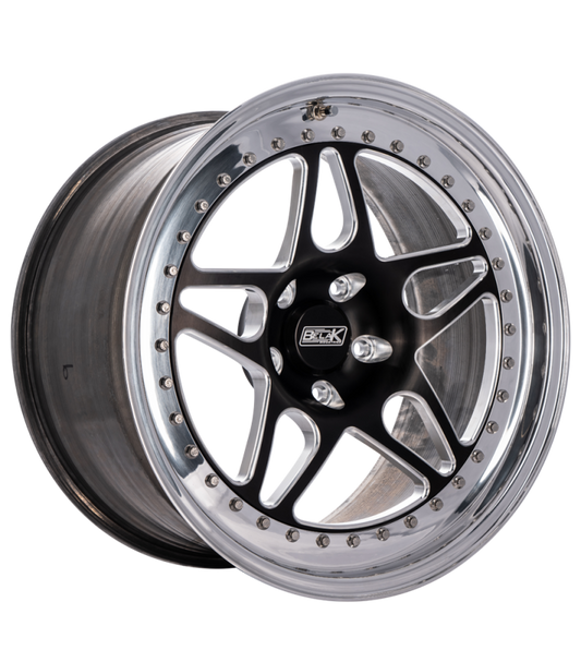 Belak 18x10 / 6.75in BS / 5x120 BP / High Pad / Series 4 Wheel - Non-Beadlock