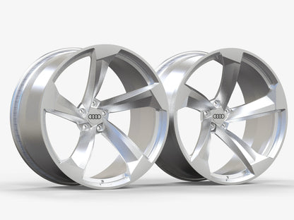 Set of Forged Audi "Q8 E-Tron" Rotor Style Wheels