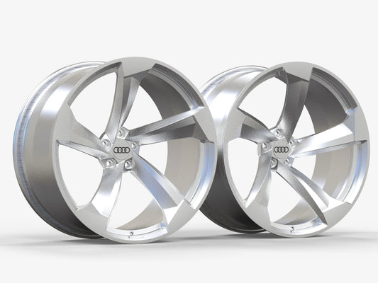 Set of Forged Audi "Q8 E-Tron" Rotor Style Wheels