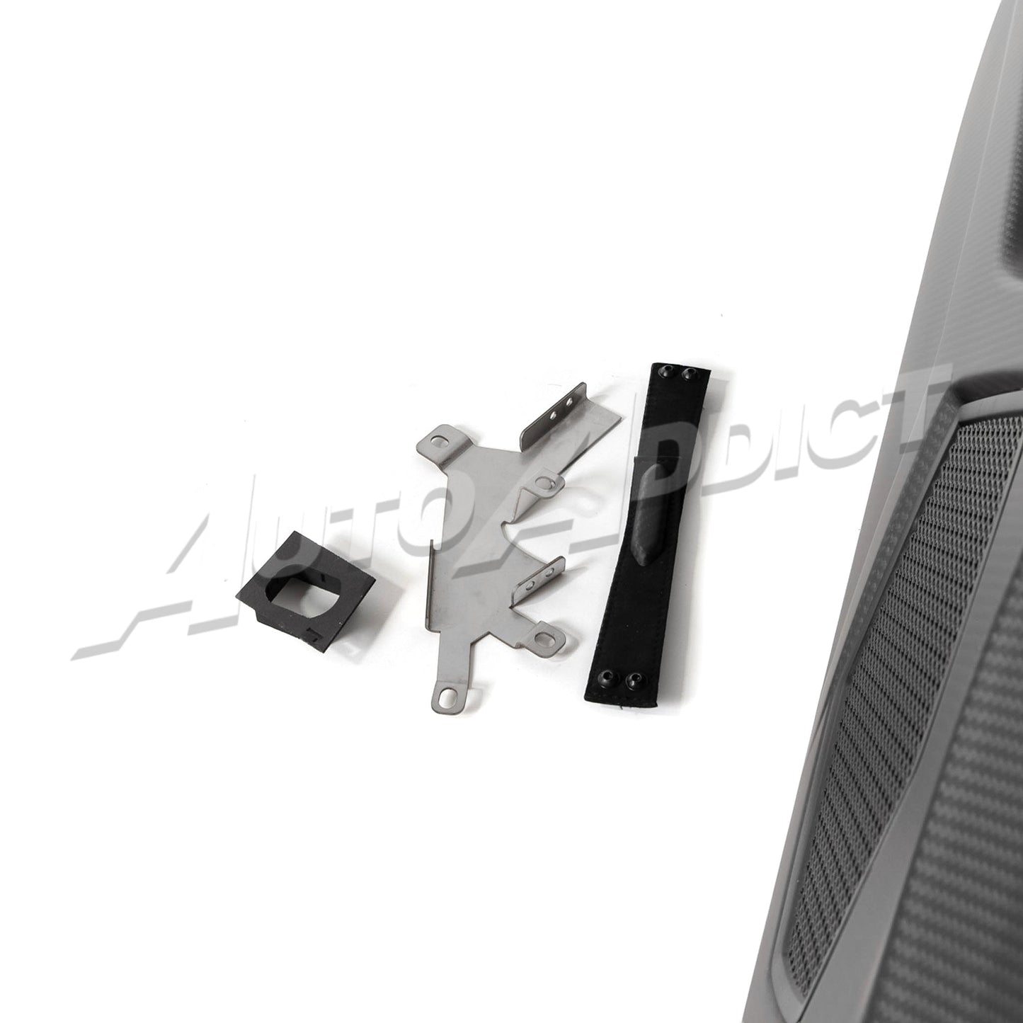 STO Lamborghini Huracan Dry Carbon Fiber Interior Door Panels w/ Brackets