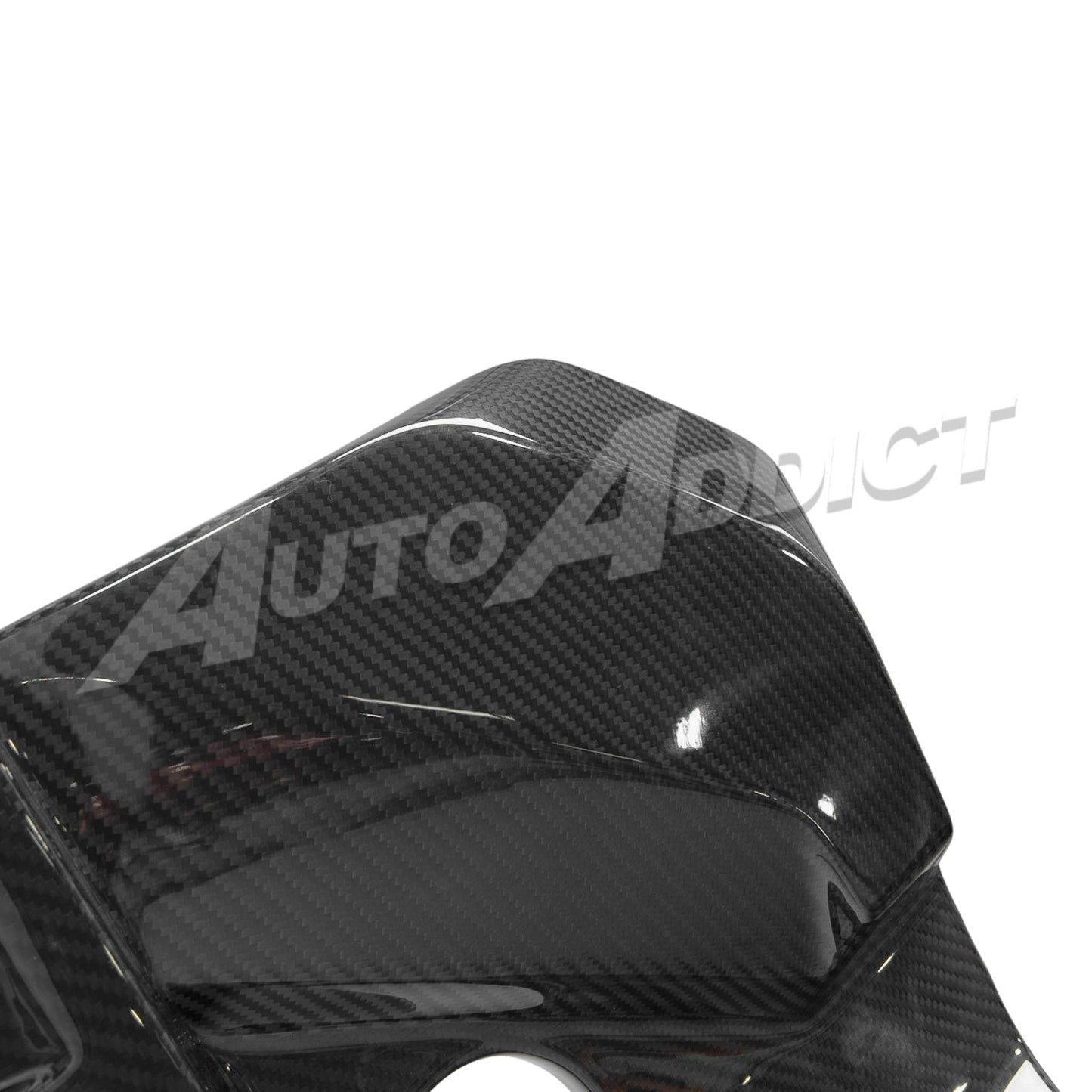 2021-2026 BMW G80 M3 G82 G83 Dry Gloss Double Sided Carbon Fiber Engine Cover Replacement