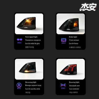 Volvo S60 (Previous Gen) clear tail lights by JIEAN Lights – photo 3