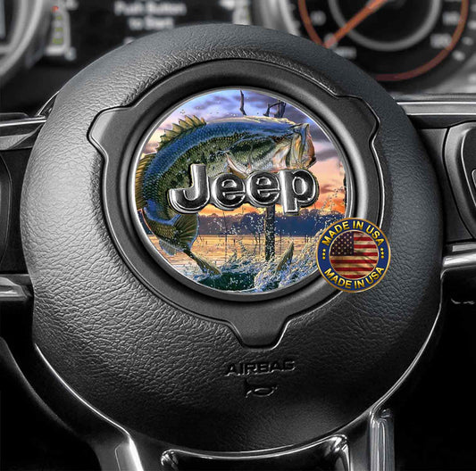 Fishing fender vent decal for the JL or JT 2018 or newer