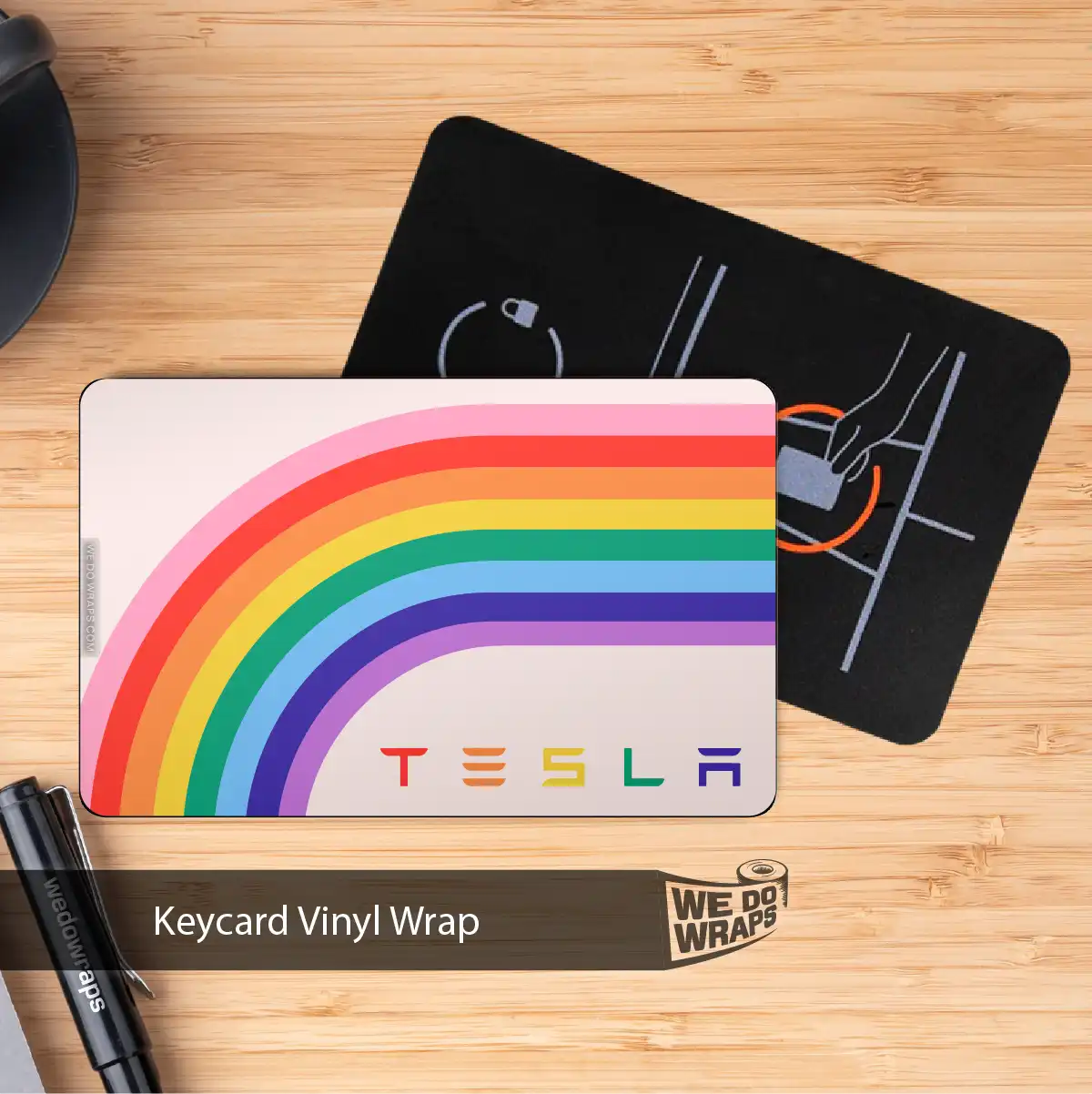 70s Rainbow | NFC Key Card Wrap