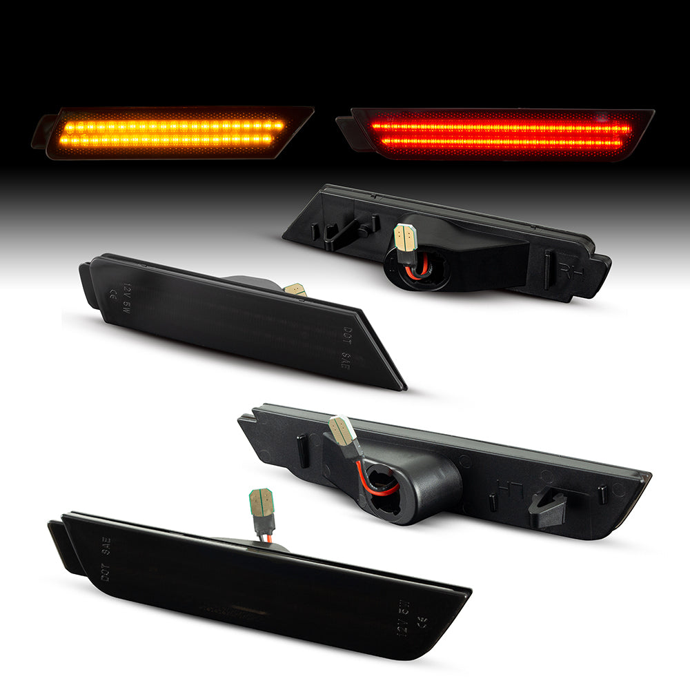 2010-2015 Chevrolet Camaro Smoked LED Side Markers