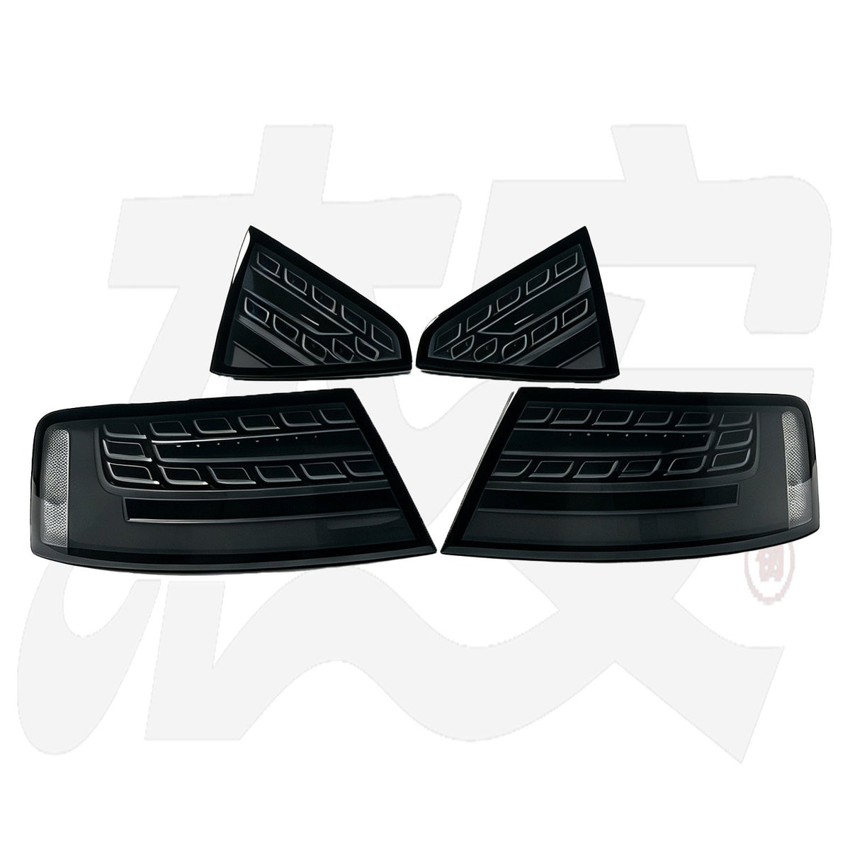 Audi A5 / S5 clear black-housing tail lights by JIEAN Lights – photo 5