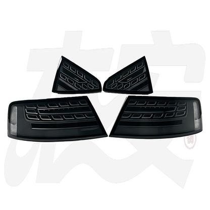 Audi A5 / S5 clear black-housing tail lights by JIEAN Lights – photo 5