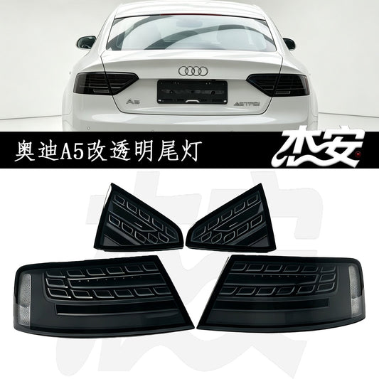 Audi A5 / S5 clear black-housing tail lights by JIEAN Lights – photo 1