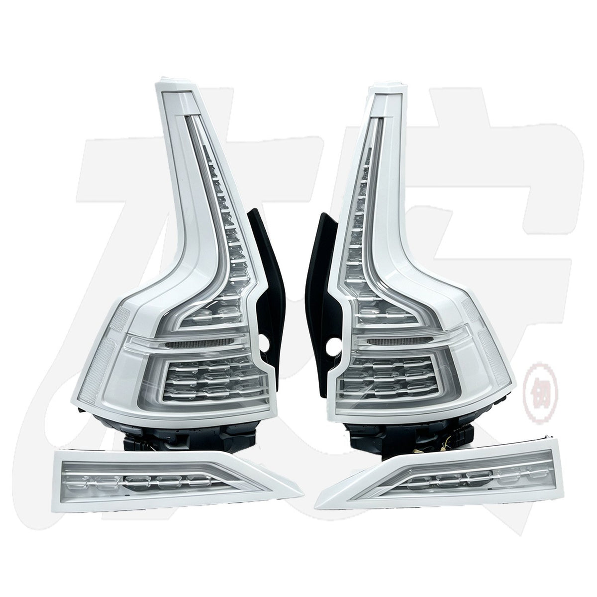 Volvo V60 clear white-housing tail lights by JIEAN Lights – photo 5