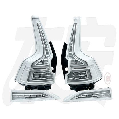 Volvo V60 clear white-housing tail lights by JIEAN Lights – photo 5
