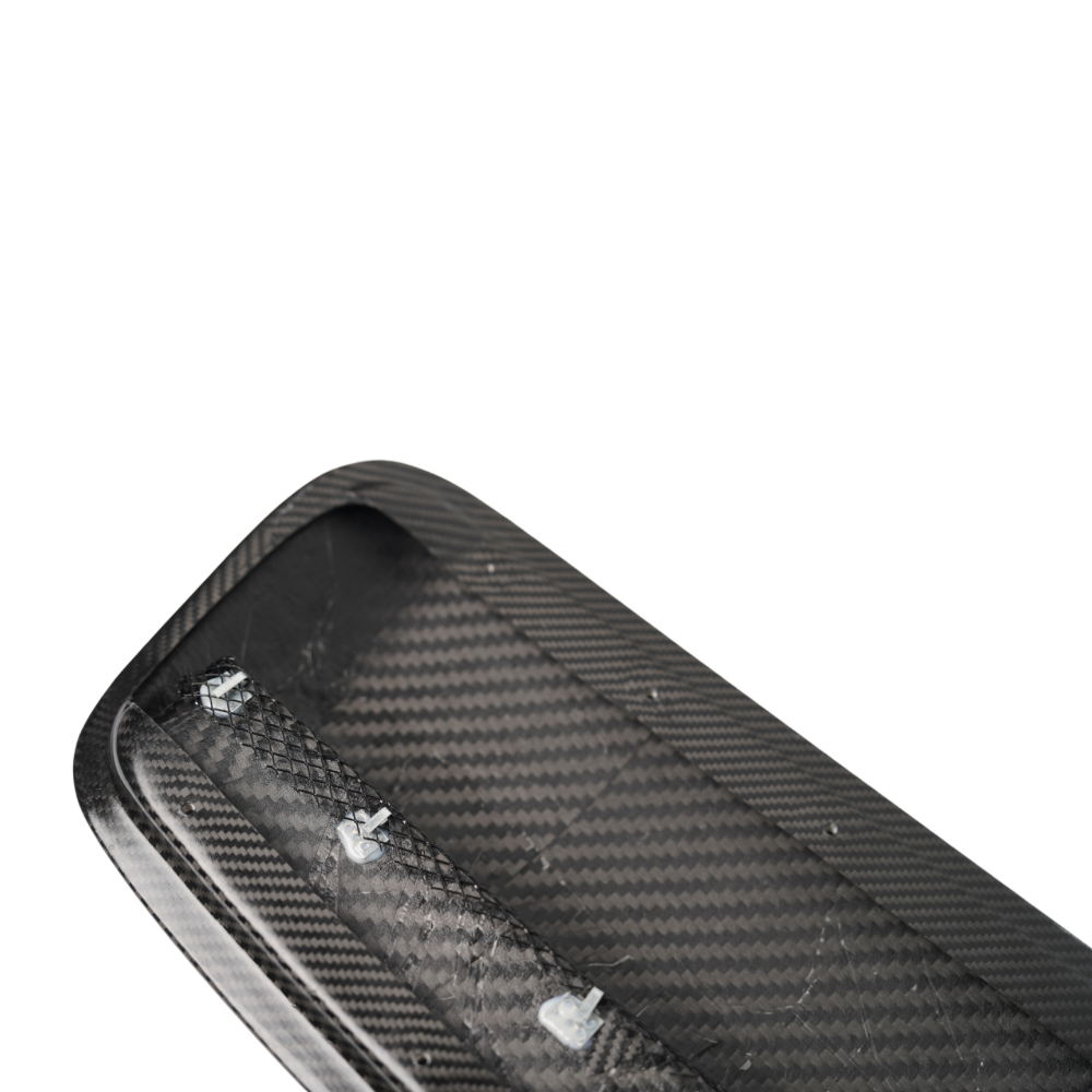 JDMuscle [22-25 WRX] GC8 Style Version 2 Tanso Carbon Fiber Hood Scoop