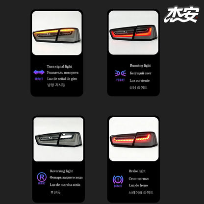 Audi A6 clear tail lights by JIEAN Lights – photo 2