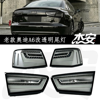 Audi A6 clear tail lights by JIEAN Lights – photo 1