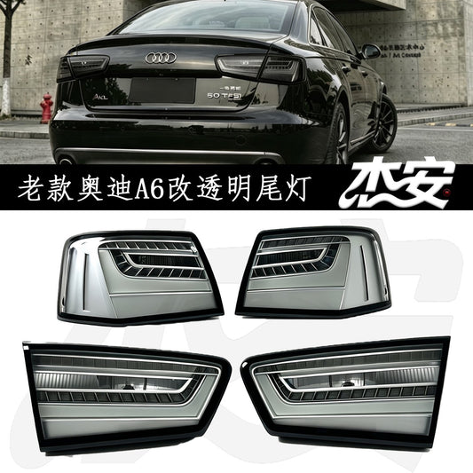 Audi A6 clear tail lights by JIEAN Lights – photo 1
