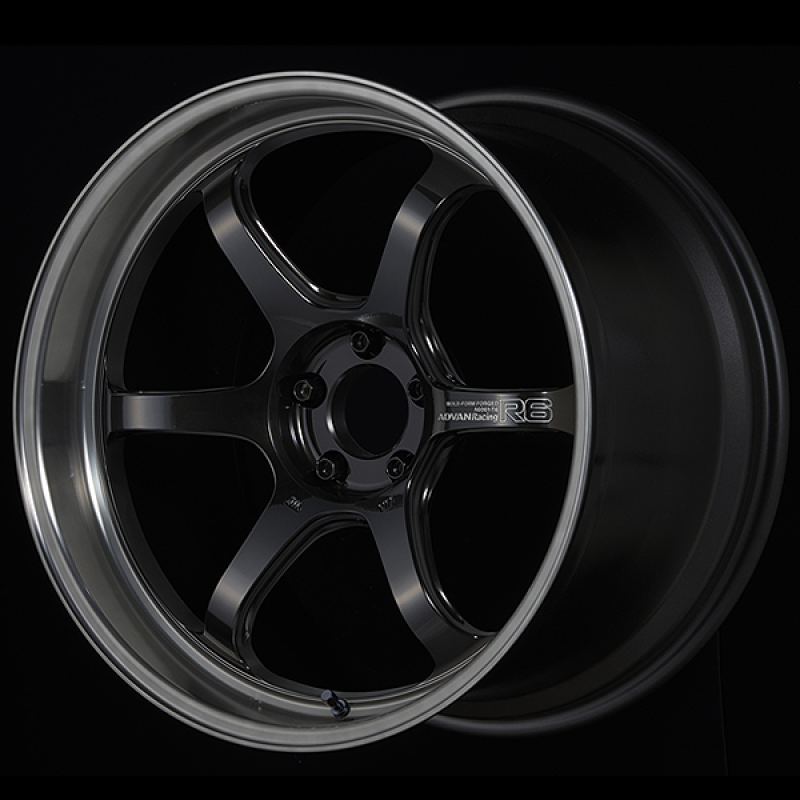 Advan R6 20x10 +25mm 5x112 Machining and Black Coating Graphite Wheel ...