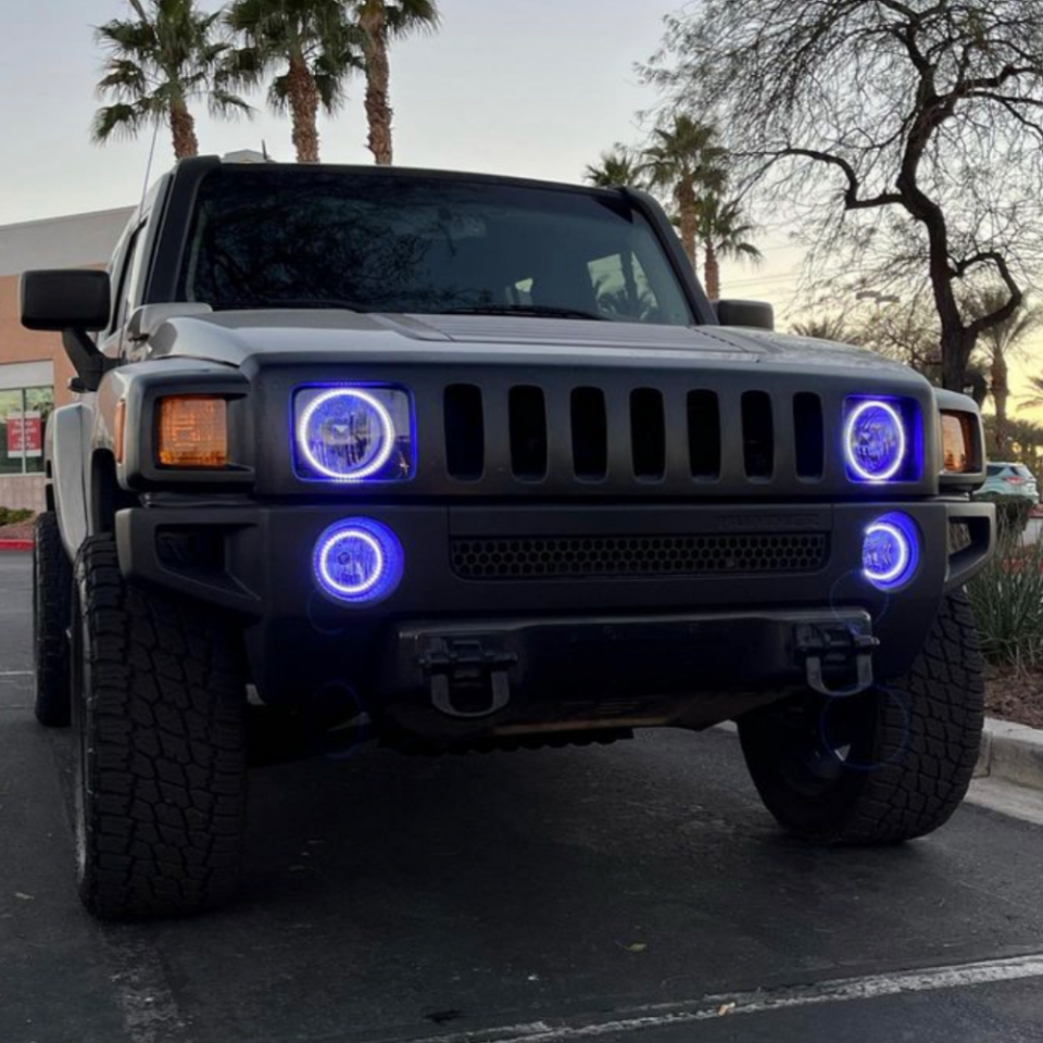 Lighting Trendz 2007-2012 BMW M3 E92 Flow Series Halo, DRL, & Fog Halo LED Kit