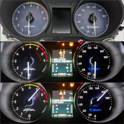 Mitsubishi Lancer Evolution X Gauge Faces Cz4a