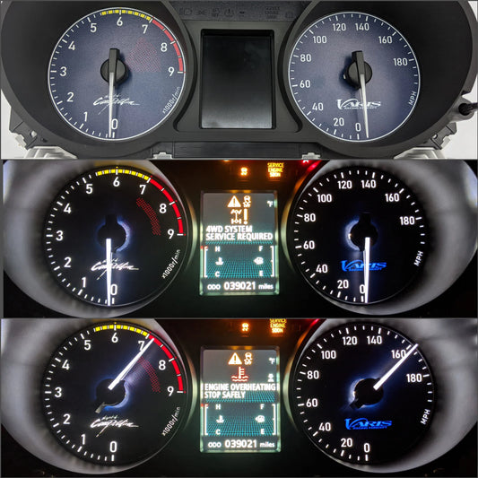 MITSUBISHI LANCER EVOLUTION X - GAUGE FACES (CZ4A)