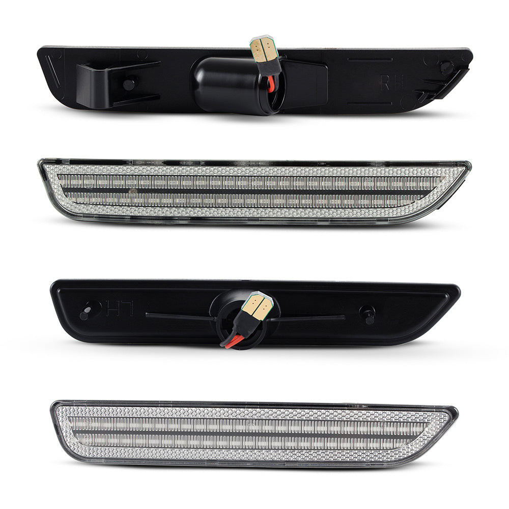 2010-2014 Ford Mustang Clear LED Side Markers (SET)