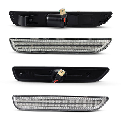 2010-2014 Ford Mustang Clear LED Side Markers (SET)