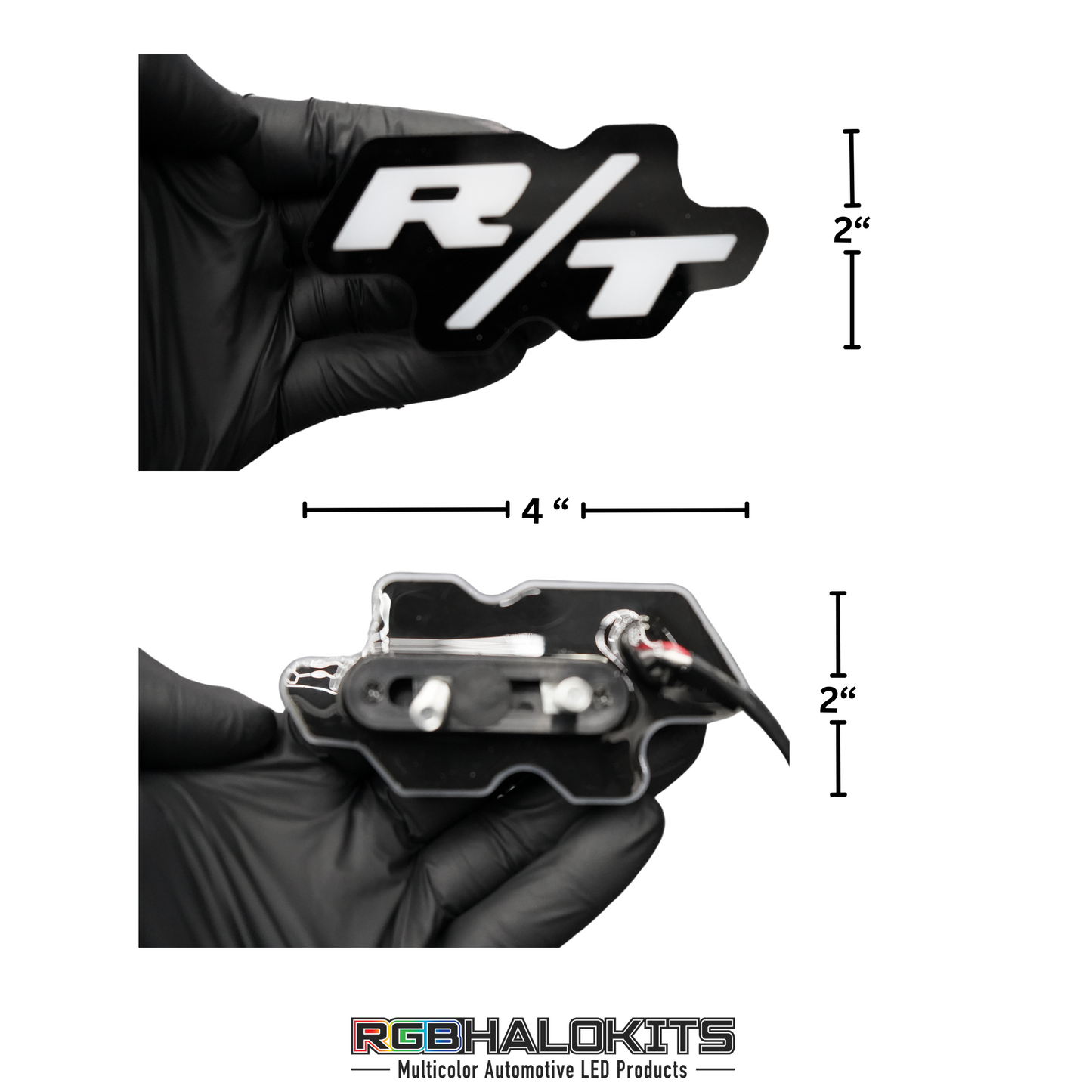 RT LED Badge: (Multicolor Flow)