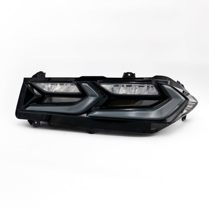 2020-2026 Corvette C8 Euro Smoke Style LED Taillights Amber Sequential Pair