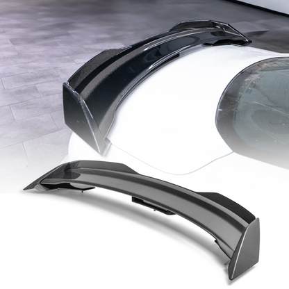 2024+ Mustang S650 Dark Horse Rear Spoiler Gloss Carbon Fiber 2pcs