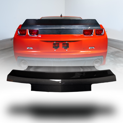 2010-2013 Camaro Carbon Fiber Trunk W/ High Integrated Spoiler