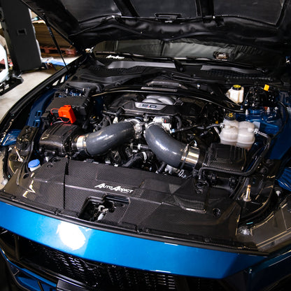 2024 + Ford Mustang S650 Carbon Fiber Radiator Cover