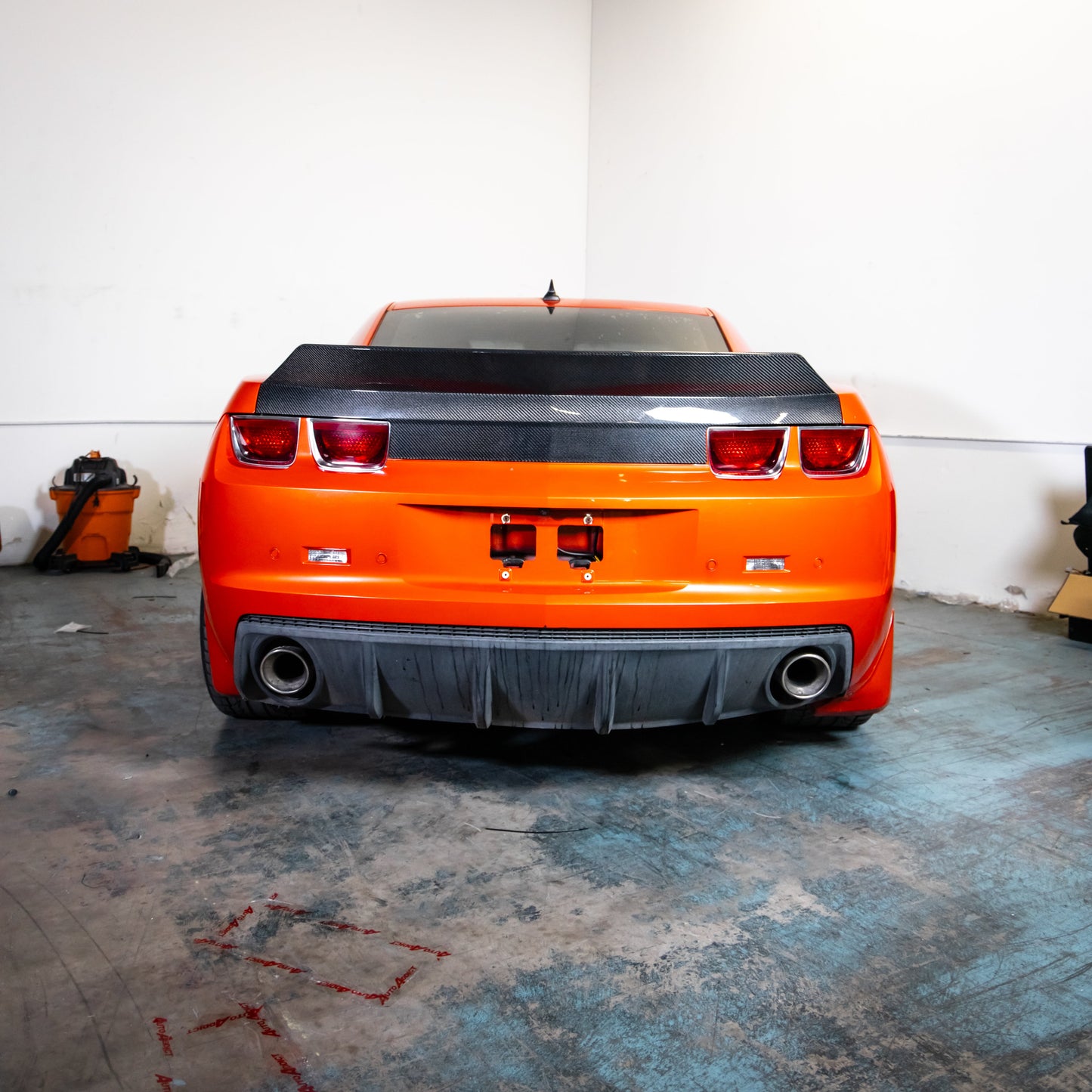 2010-2013 Camaro Carbon Fiber Trunk W/ High Integrated Spoiler