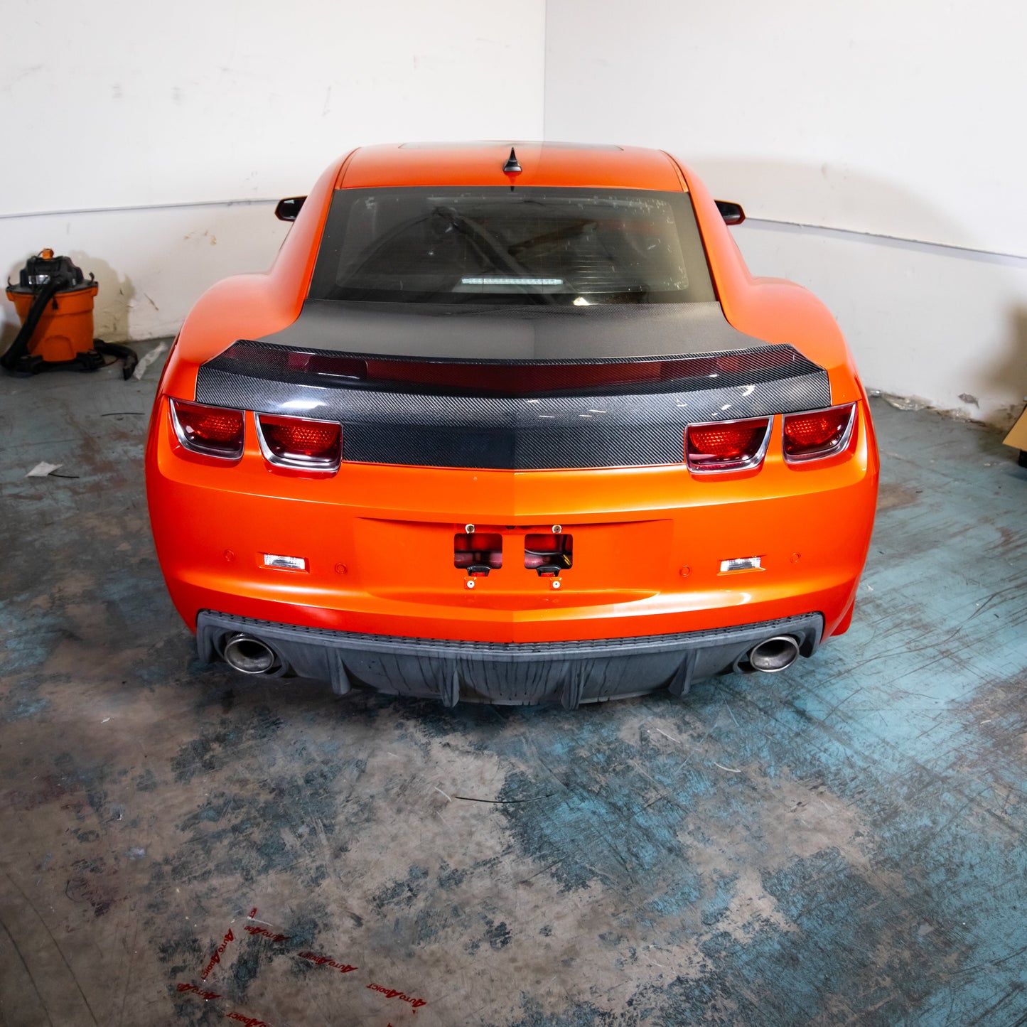 2010-2013 Camaro Carbon Fiber Trunk W/ High Integrated Spoiler