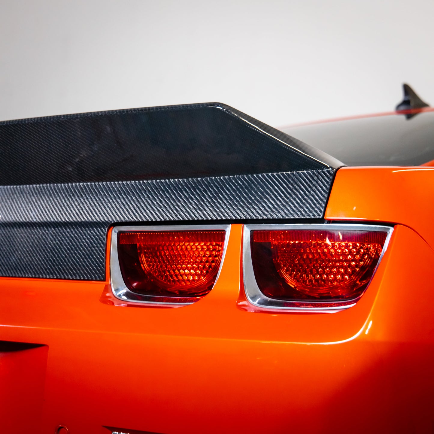 2010-2013 Camaro Carbon Fiber Trunk W/ High Integrated Spoiler