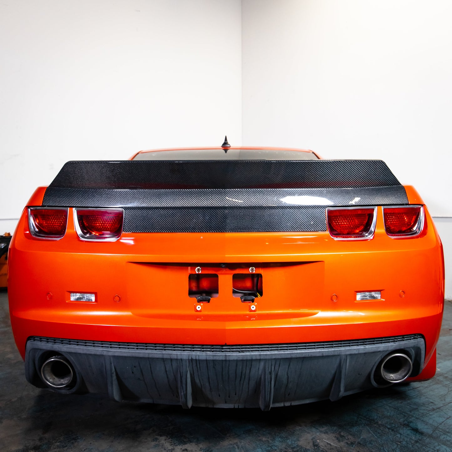 2010-2013 Camaro Carbon Fiber Trunk W/ High Integrated Spoiler